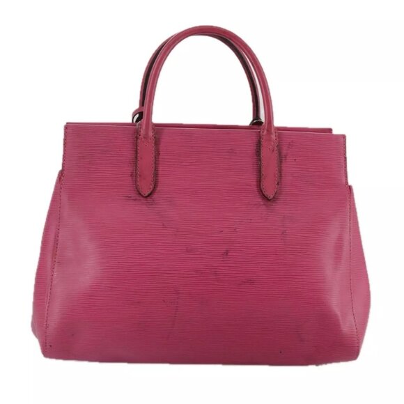 LOUIS VUITTON Epi Marley MM Hand Bag 2way Fuchsia M94615 LV Auth 107465 - Picture 2 of 16
